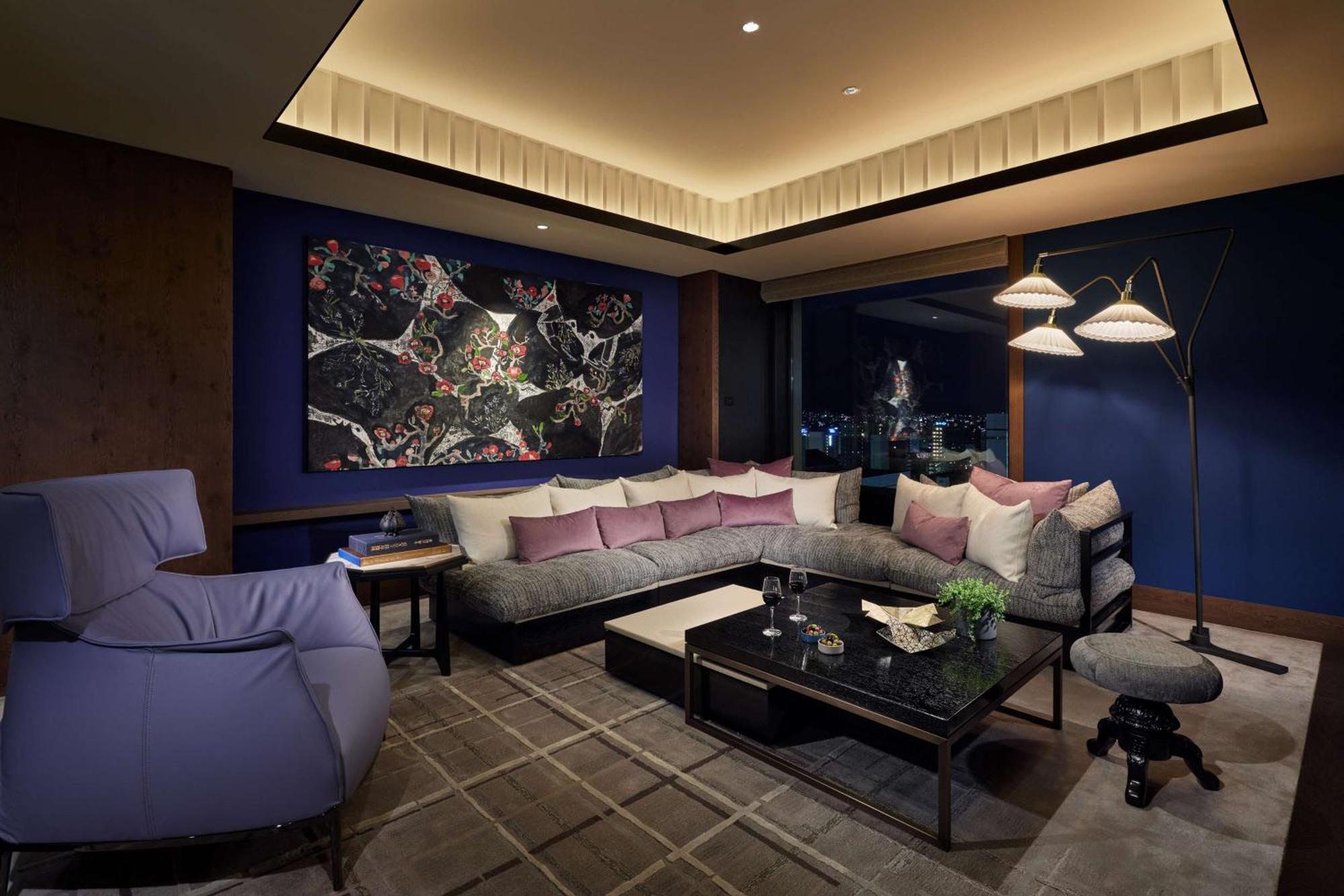 金泽凯悦尚萃酒店 外观 照片 The Living Room at the Mandarin Oriental Tokyo