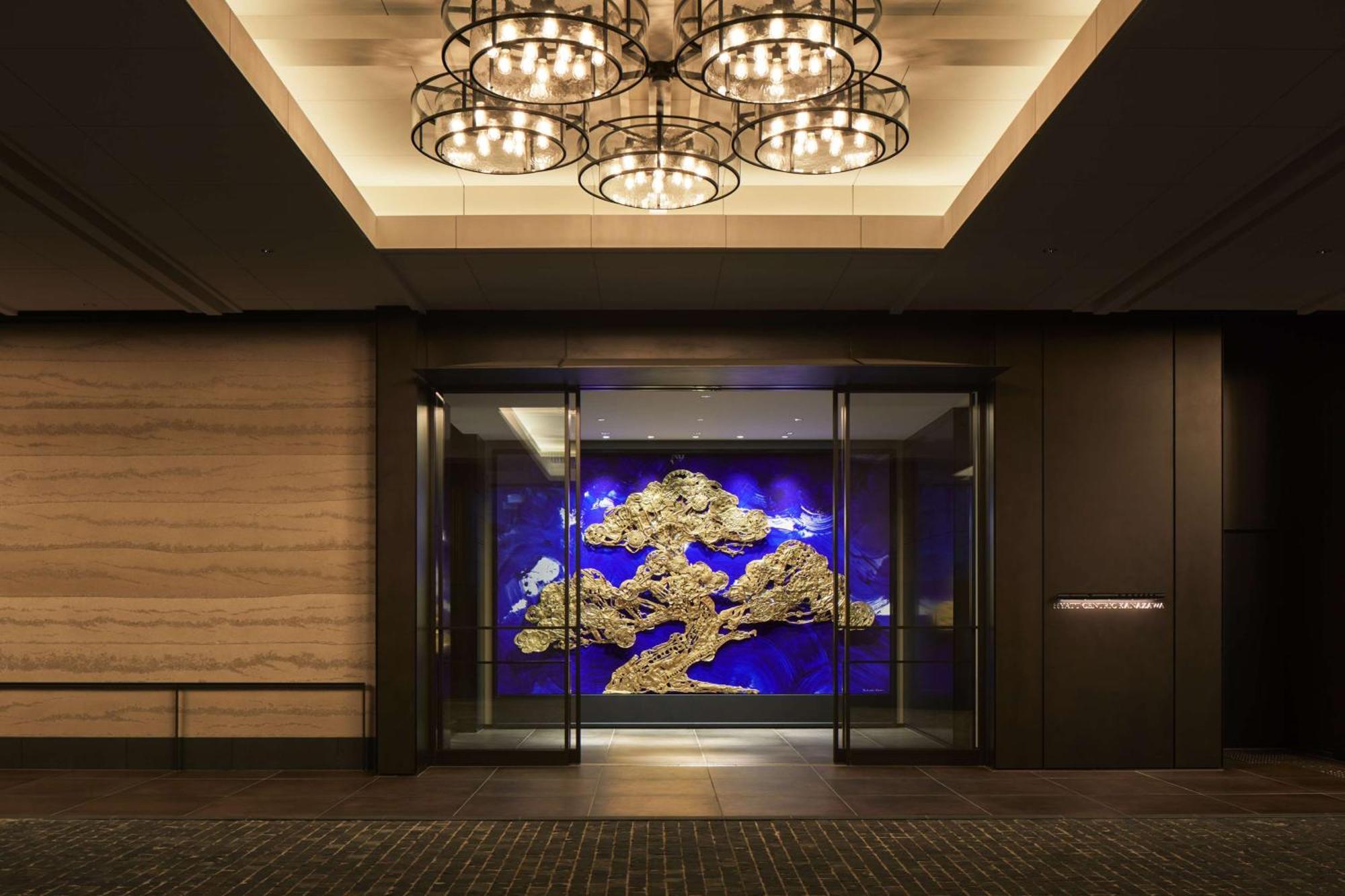 金泽凯悦尚萃酒店 外观 照片 Entrance to the hotel